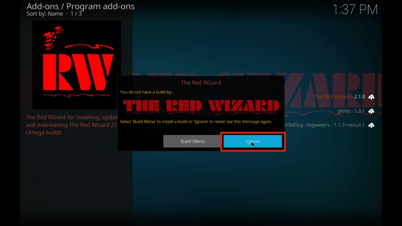 Red Wizard Backup Guide